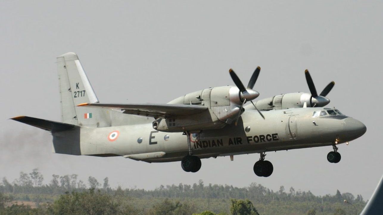 Indian Air Force Antonov AN-32 tactical transport aircraft