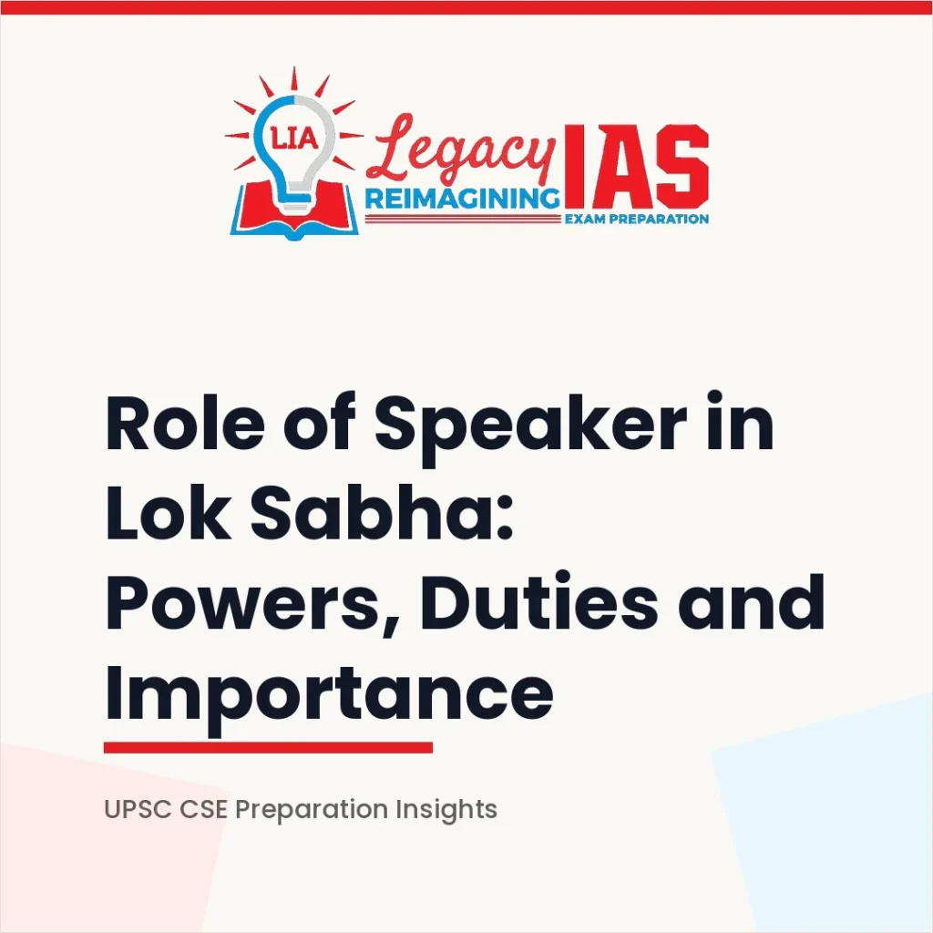 role-of-speaker-lok-sabha