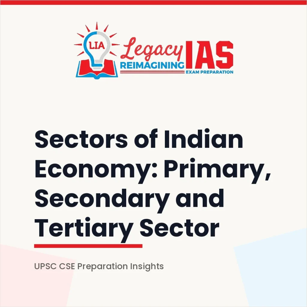 Indian Economy Primary Secondary Tertiary Sectors
