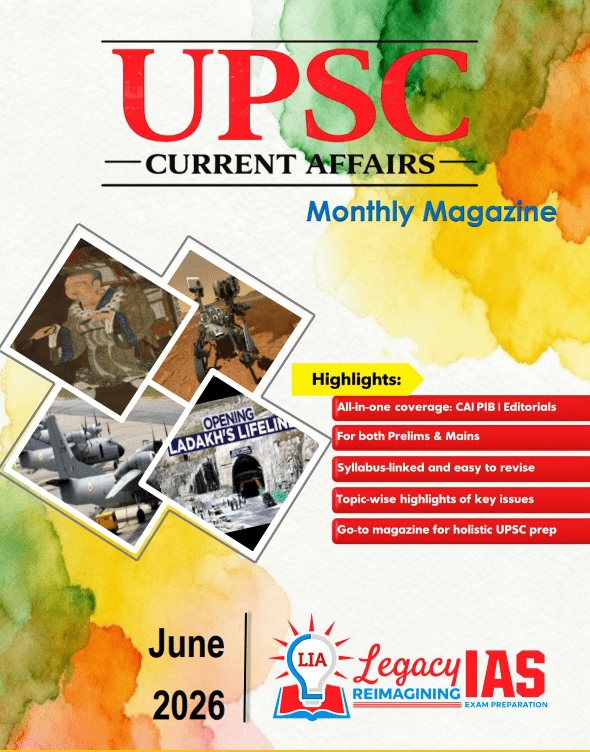 June 2026 Current Affairs Monthly Compilation Legacy IAs