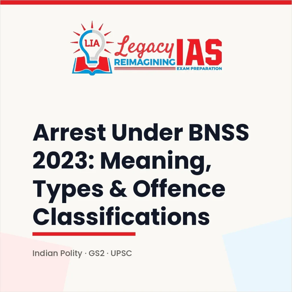Arrest Under BNSS 2023