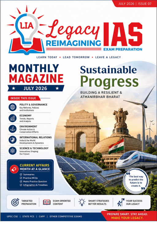 July 2026 Current Affairs Monthly Compilation LIA