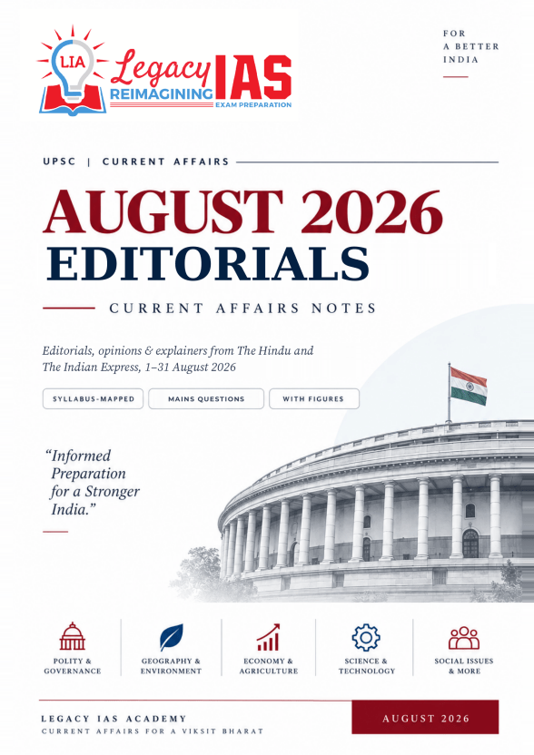 Monthly Editorial Analysis August 2026 LIA