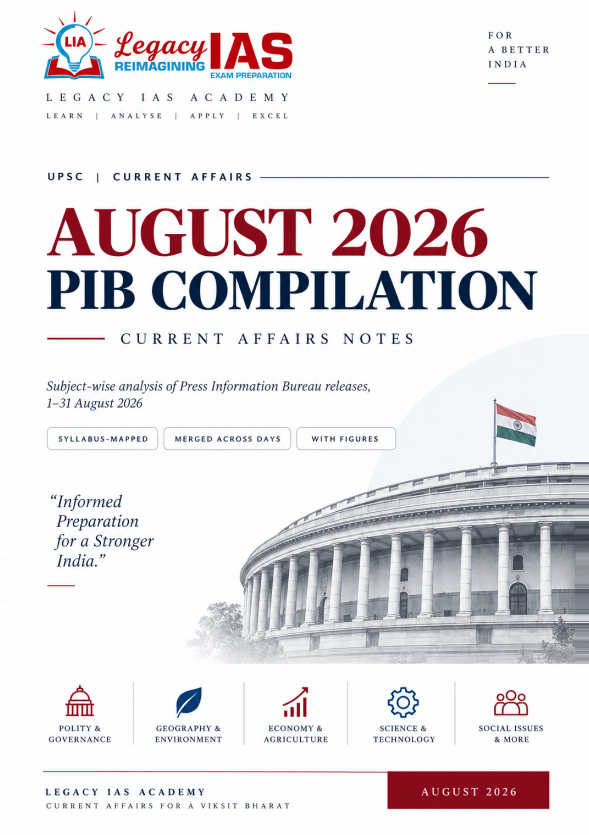 Monthly PIB Summaries August 2026 legacy IAS
