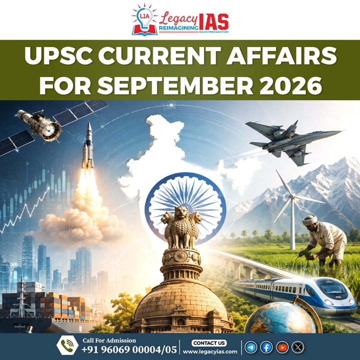 UPSC Current Affairs For September 2026 LIA